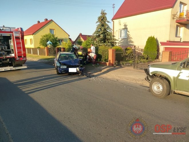 Zalas: Wypadek z udziałem pojazdu Żandarmerii Wojskowej [20.05.2018] - zdjęcie #7 - eOstroleka.pl