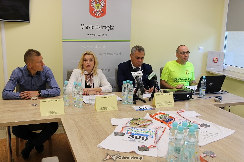 Połmaraton Kurpiowski 2018 - konferencja prasowa [23.05.2018] - zdjęcie #1 - eOstroleka.pl