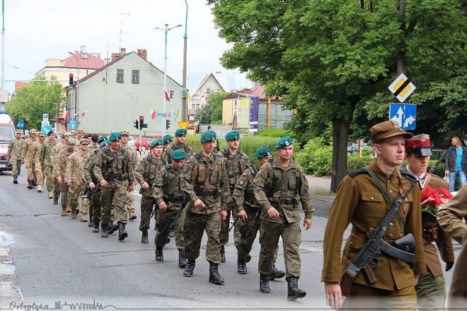 Parada wojskowa na ulicach Ostrołęki [26.05.2018] - zdjęcie #5 - eOstroleka.pl
