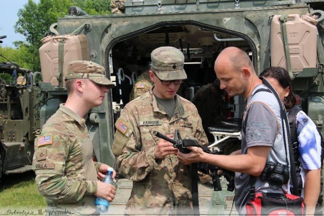 Piknik militarny Mapa Wyzwolenia nad Narwią w Ostrołęce [26.05.2018] - zdjęcie #27 - eOstroleka.pl