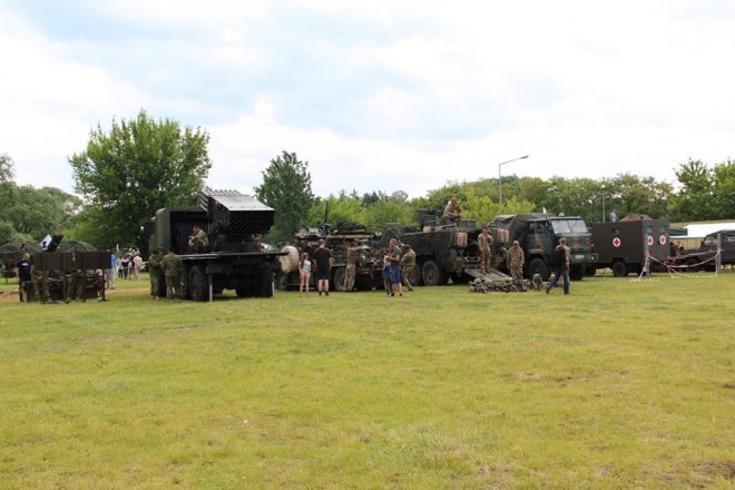 Piknik militarny Mapa Wyzwolenia nad Narwią w Ostrołęce [26.05.2018] - zdjęcie #14 - eOstroleka.pl