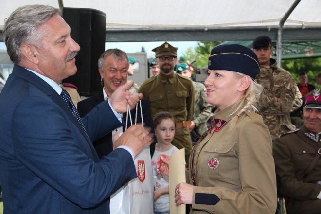 Piknik militarny Mapa Wyzwolenia nad Narwią w Ostrołęce [26.05.2018] - zdjęcie #7 - eOstroleka.pl