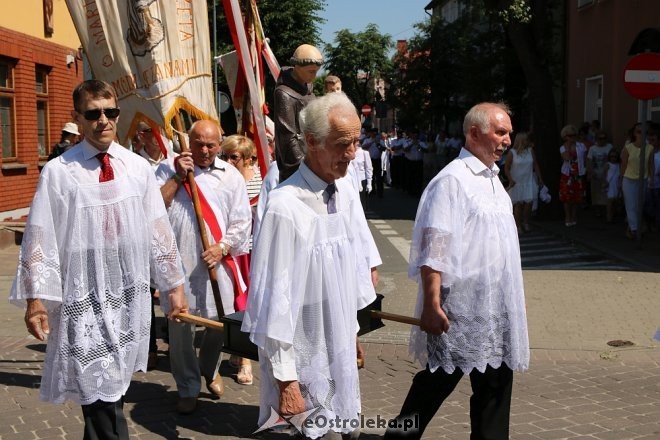 Procesja Bożego Ciała w parafi pw. św. Antoniego w Ostrołęce [31.05.2018] - zdjęcie #20 - eOstroleka.pl