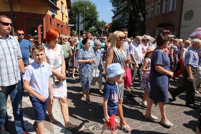 Procesja Bożego Ciała w parafi pw. św. Antoniego w Ostrołęce [31.05.2018] - zdjęcie #241 - eOstroleka.pl