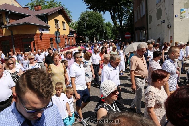 Procesja Bożego Ciała w parafi pw. św. Antoniego w Ostrołęce [31.05.2018] - zdjęcie #66 - eOstroleka.pl