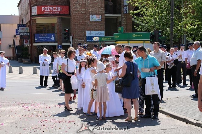 Procesja Bożego Ciała w parafi pw. św. Antoniego w Ostrołęce [31.05.2018] - zdjęcie #202 - eOstroleka.pl