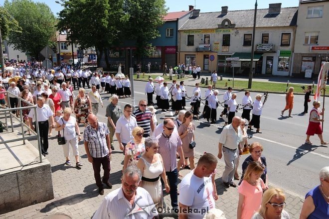 Procesja Bożego Ciała w parafi pw. św. Antoniego w Ostrołęce [31.05.2018] - zdjęcie #191 - eOstroleka.pl