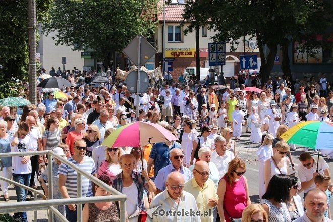Procesja Bożego Ciała w parafi pw. św. Antoniego w Ostrołęce [31.05.2018] - zdjęcie #186 - eOstroleka.pl