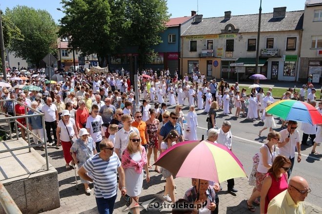 Procesja Bożego Ciała w parafi pw. św. Antoniego w Ostrołęce [31.05.2018] - zdjęcie #184 - eOstroleka.pl