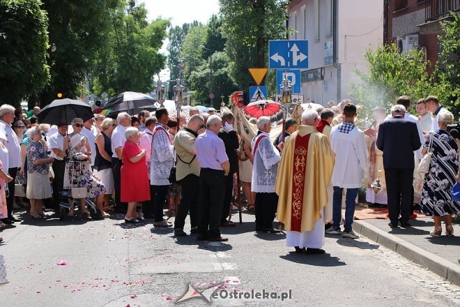 Procesja Bożego Ciała w parafi pw. św. Antoniego w Ostrołęce [31.05.2018] - zdjęcie #141 - eOstroleka.pl