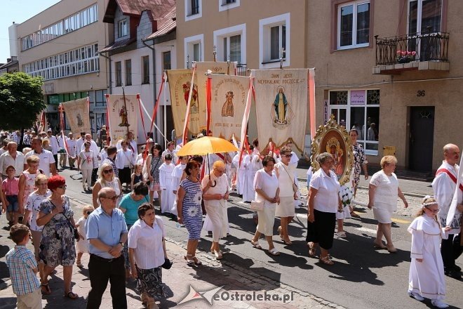 Procesja Bożego Ciała w parafi pw. św. Antoniego w Ostrołęce [31.05.2018] - zdjęcie #133 - eOstroleka.pl