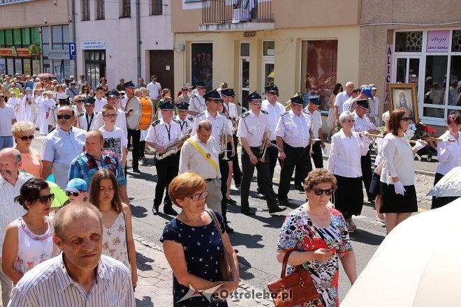 Procesja Bożego Ciała w parafi pw. św. Antoniego w Ostrołęce [31.05.2018] - zdjęcie #122 - eOstroleka.pl