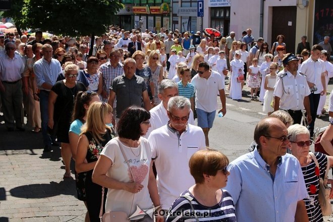 Procesja Bożego Ciała w parafi pw. św. Antoniego w Ostrołęce [31.05.2018] - zdjęcie #120 - eOstroleka.pl