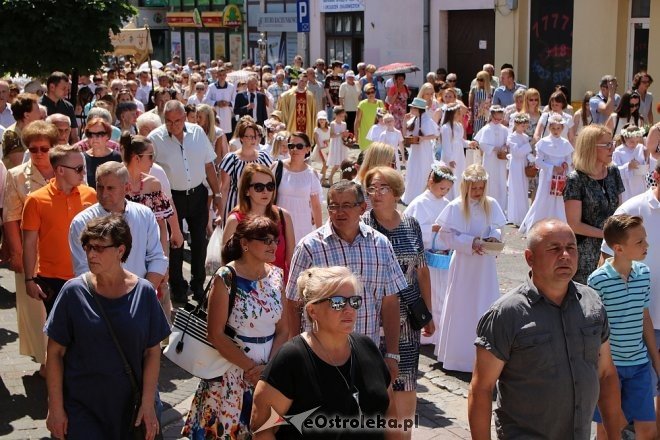 Procesja Bożego Ciała w parafi pw. św. Antoniego w Ostrołęce [31.05.2018] - zdjęcie #117 - eOstroleka.pl