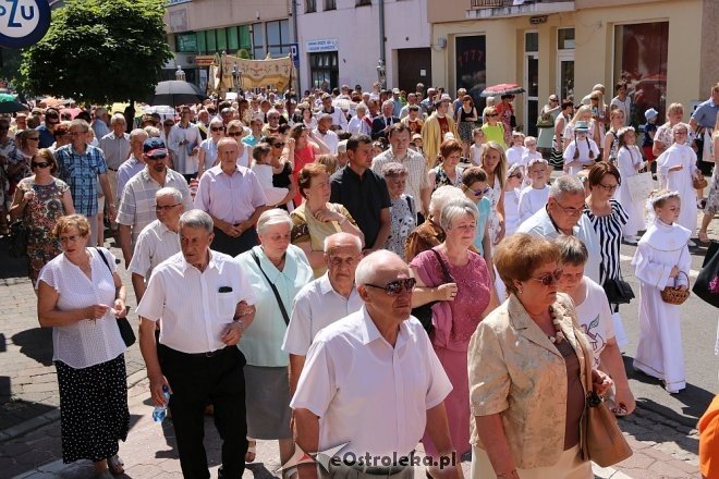 Procesja Bożego Ciała w parafi pw. św. Antoniego w Ostrołęce [31.05.2018] - zdjęcie #114 - eOstroleka.pl