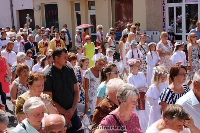 Procesja Bożego Ciała w parafi pw. św. Antoniego w Ostrołęce [31.05.2018] - zdjęcie #113 - eOstroleka.pl