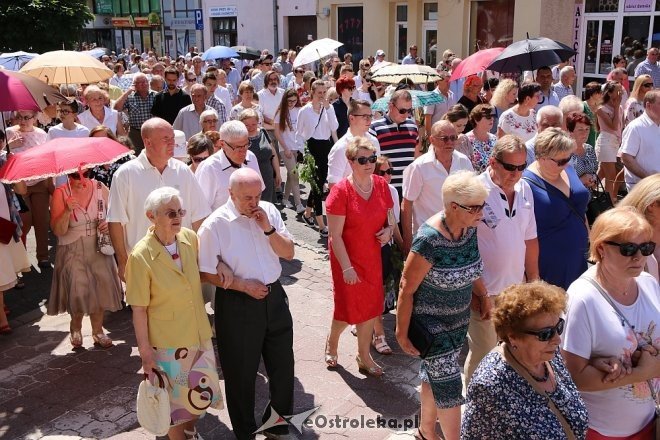 Procesja Bożego Ciała w parafi pw. św. Antoniego w Ostrołęce [31.05.2018] - zdjęcie #87 - eOstroleka.pl