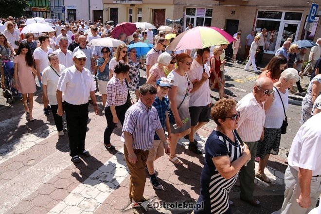 Procesja Bożego Ciała w parafi pw. św. Antoniego w Ostrołęce [31.05.2018] - zdjęcie #63 - eOstroleka.pl