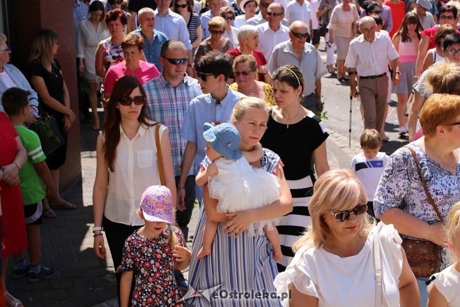 Procesja Bożego Ciała w parafi pw. św. Antoniego w Ostrołęce [31.05.2018] - zdjęcie #58 - eOstroleka.pl
