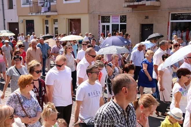Procesja Bożego Ciała w parafi pw. św. Antoniego w Ostrołęce [31.05.2018] - zdjęcie #57 - eOstroleka.pl