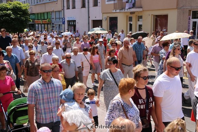 Procesja Bożego Ciała w parafi pw. św. Antoniego w Ostrołęce [31.05.2018] - zdjęcie #56 - eOstroleka.pl