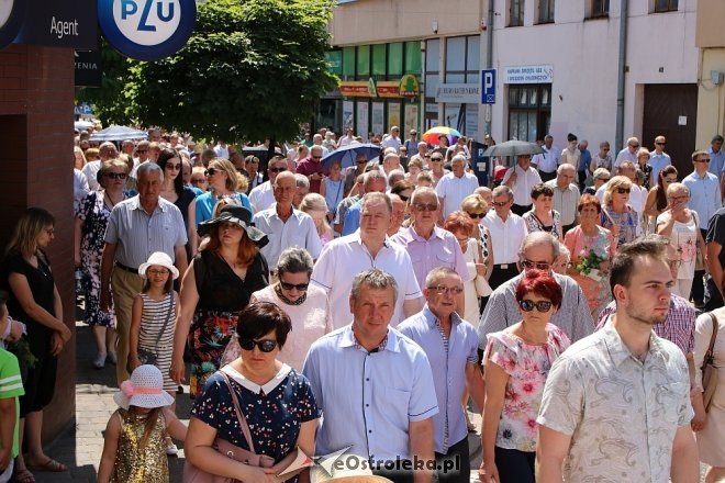 Procesja Bożego Ciała w parafi pw. św. Antoniego w Ostrołęce [31.05.2018] - zdjęcie #51 - eOstroleka.pl