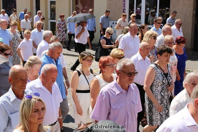 Procesja Bożego Ciała w parafi pw. św. Antoniego w Ostrołęce [31.05.2018] - zdjęcie #49 - eOstroleka.pl