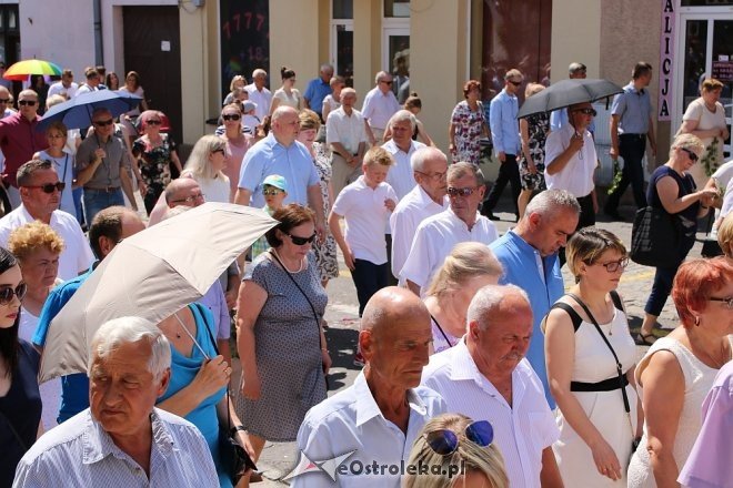 Procesja Bożego Ciała w parafi pw. św. Antoniego w Ostrołęce [31.05.2018] - zdjęcie #48 - eOstroleka.pl