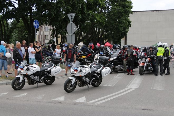 Motoserce 2018: Parada motocykli ulicami Ostrołęki [02.06.2018] - zdjęcie #3 - eOstroleka.pl