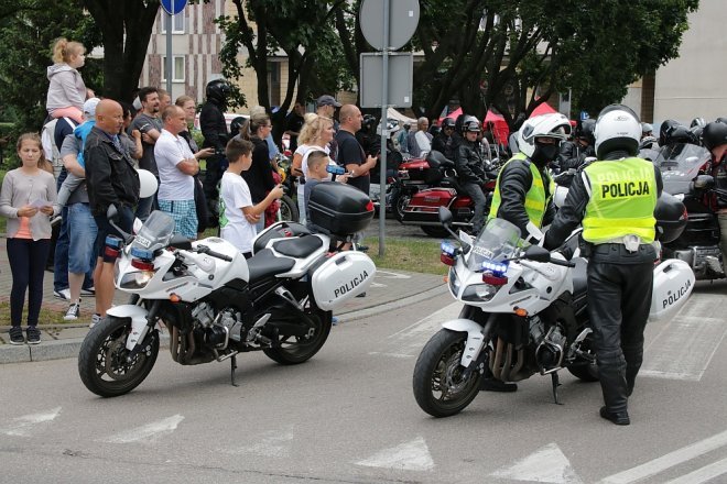 Motoserce 2018: Parada motocykli ulicami Ostrołęki [02.06.2018] - zdjęcie #12 - eOstroleka.pl