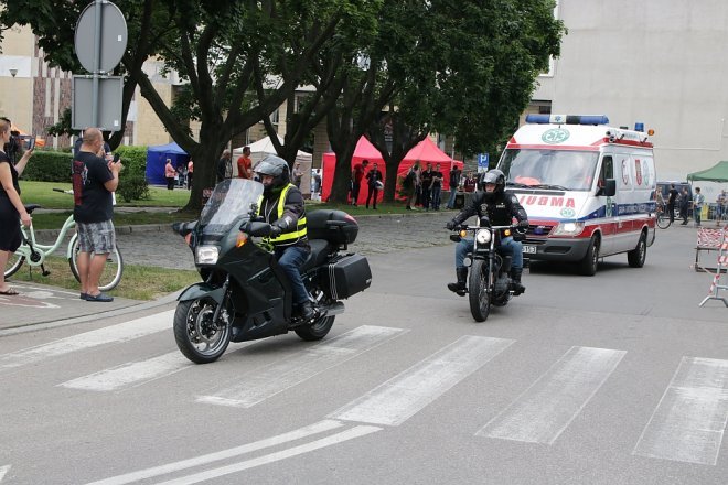 Motoserce 2018: Parada motocykli ulicami Ostrołęki [02.06.2018] - zdjęcie #106 - eOstroleka.pl
