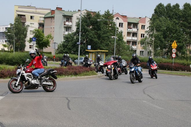 Motoserce 2018: Parada motocykli ulicami Ostrołęki [02.06.2018] - zdjęcie #114 - eOstroleka.pl