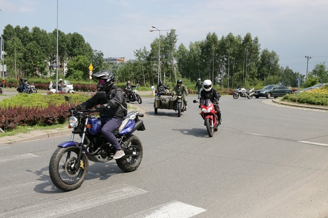 Motoserce 2018: Parada motocykli ulicami Ostrołęki [02.06.2018] - zdjęcie #134 - eOstroleka.pl