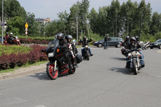 Motoserce 2018: Parada motocykli ulicami Ostrołęki [02.06.2018] - zdjęcie #142 - eOstroleka.pl