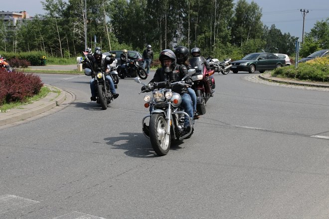 Motoserce 2018: Parada motocykli ulicami Ostrołęki [02.06.2018] - zdjęcie #143 - eOstroleka.pl