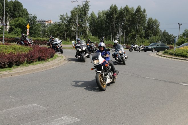 Motoserce 2018: Parada motocykli ulicami Ostrołęki [02.06.2018] - zdjęcie #151 - eOstroleka.pl