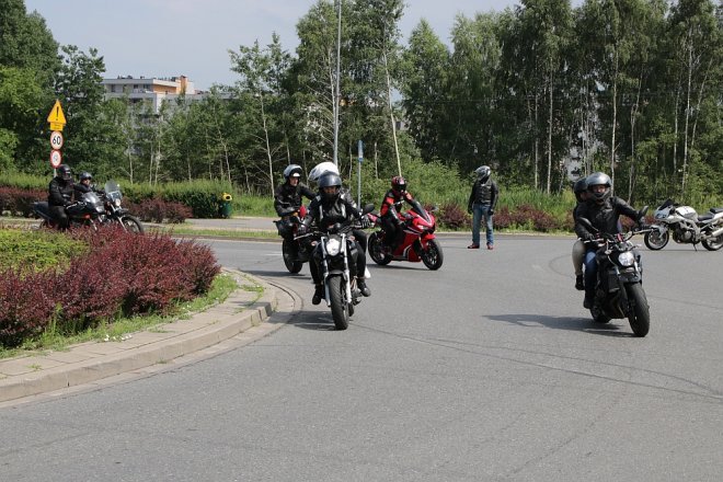 Motoserce 2018: Parada motocykli ulicami Ostrołęki [02.06.2018] - zdjęcie #163 - eOstroleka.pl