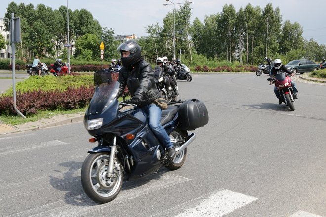 Motoserce 2018: Parada motocykli ulicami Ostrołęki [02.06.2018] - zdjęcie #175 - eOstroleka.pl