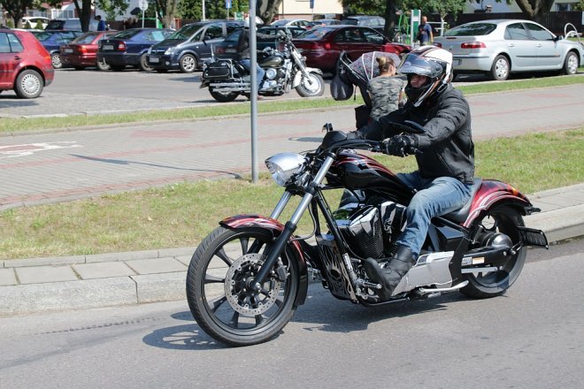 Motoserce 2018: Parada motocykli ulicami Ostrołęki [02.06.2018] - zdjęcie #285 - eOstroleka.pl