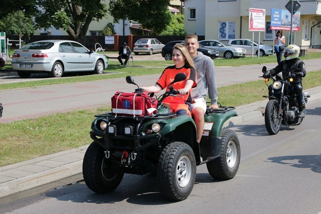 Motoserce 2018: Parada motocykli ulicami Ostrołęki [02.06.2018] - zdjęcie #293 - eOstroleka.pl