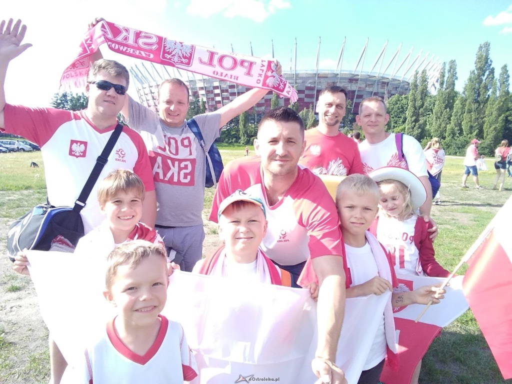 Ostrołęczanie na meczu Polska -Litwa [12.06.2018] - zdjęcie #1 - eOstroleka.pl