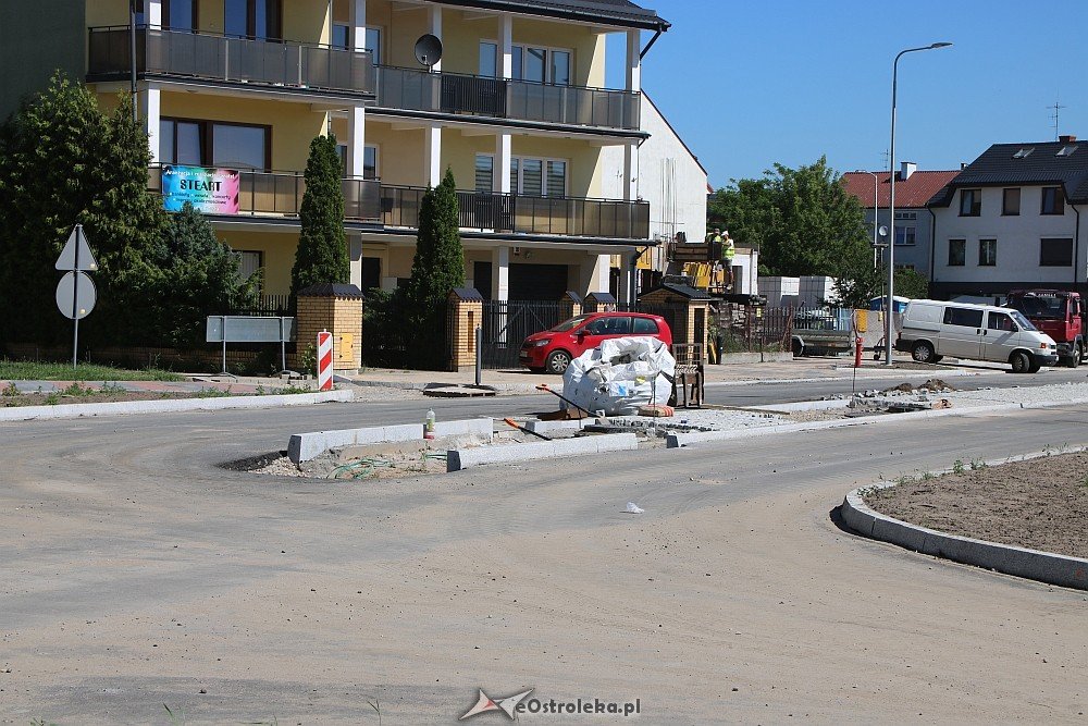 Budowa ulicy Dobrzańskiego [14.06.2018] - zdjęcie #30 - eOstroleka.pl