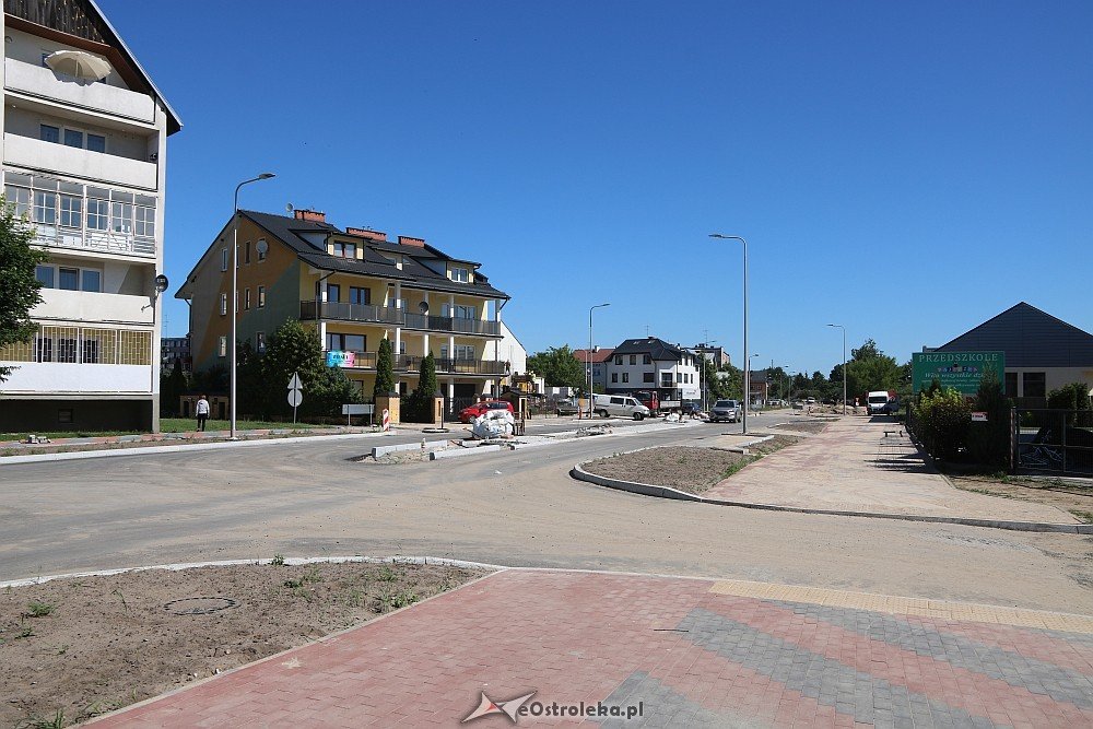 Budowa ulicy Dobrzańskiego [14.06.2018] - zdjęcie #31 - eOstroleka.pl