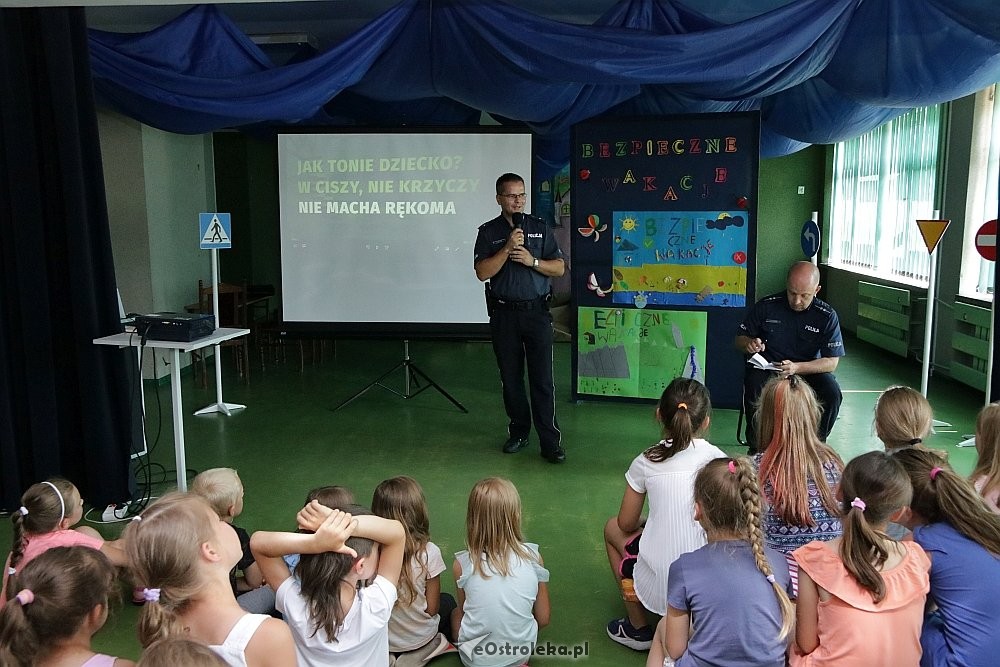 Akcja „Bezpieczne wakacje” w ostrołęckiej dziesiątce [18.06.2018] - zdjęcie #15 - eOstroleka.pl