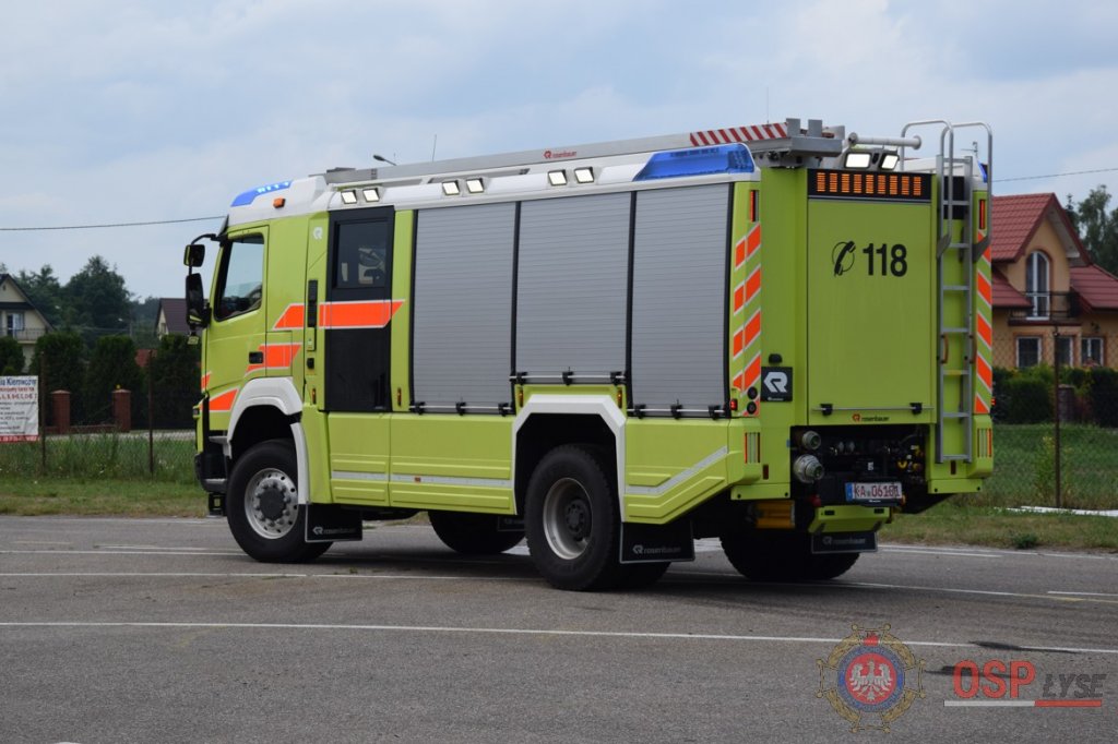 Prezentacja najnowocześniejszego sprzętu strażackiego w Łysych [21.06.2018] - zdjęcie #205 - eOstroleka.pl