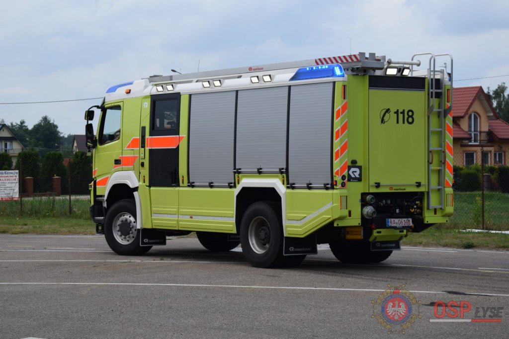 Prezentacja najnowocześniejszego sprzętu strażackiego w Łysych [21.06.2018] - zdjęcie #203 - eOstroleka.pl