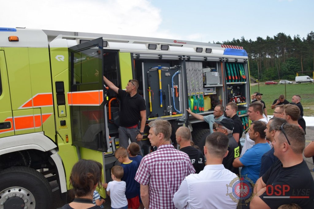 Prezentacja najnowocześniejszego sprzętu strażackiego w Łysych [21.06.2018] - zdjęcie #61 - eOstroleka.pl