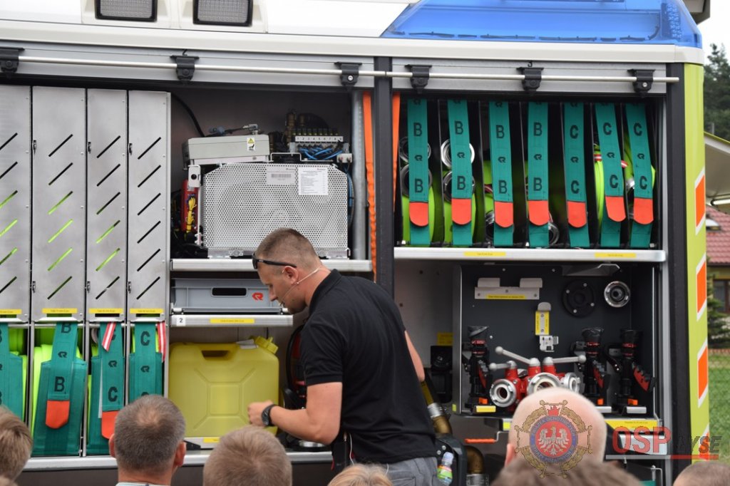 Prezentacja najnowocześniejszego sprzętu strażackiego w Łysych [21.06.2018] - zdjęcie #55 - eOstroleka.pl