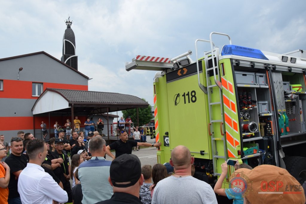 Prezentacja najnowocześniejszego sprzętu strażackiego w Łysych [21.06.2018] - zdjęcie #45 - eOstroleka.pl