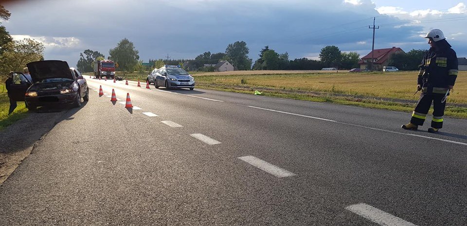 Wypadek w Czerni. Sprawca pijany [23.06.2018] - zdjęcie #1 - eOstroleka.pl